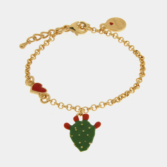 Bracciale in Metallo con cactus